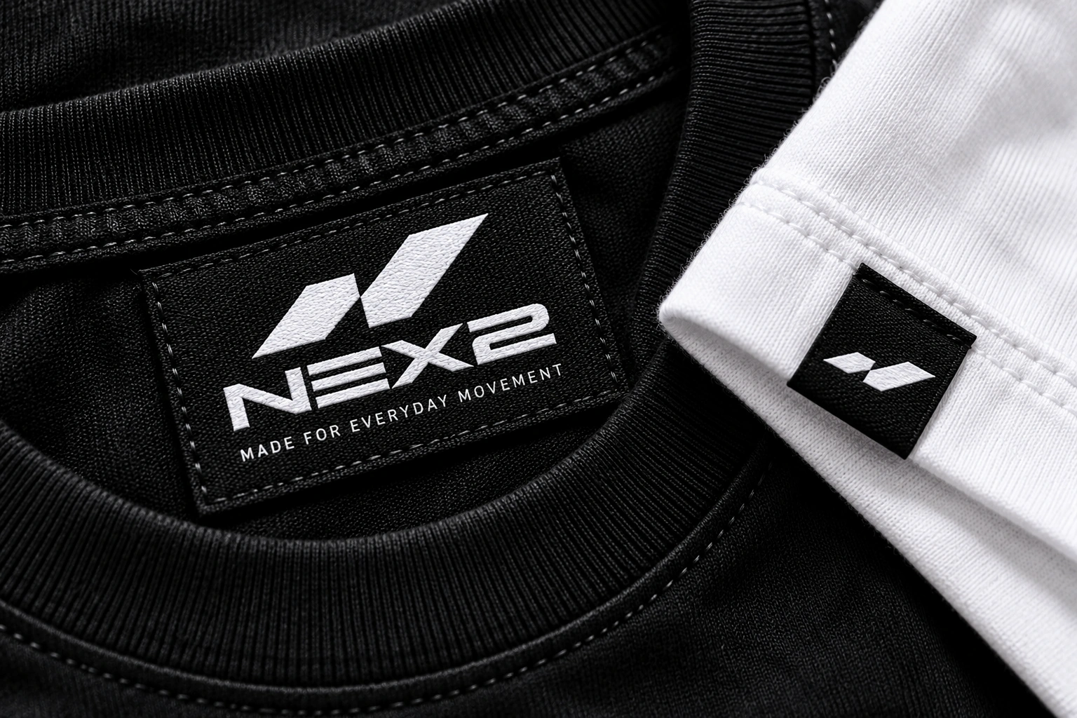 NEX2 garment branding concept